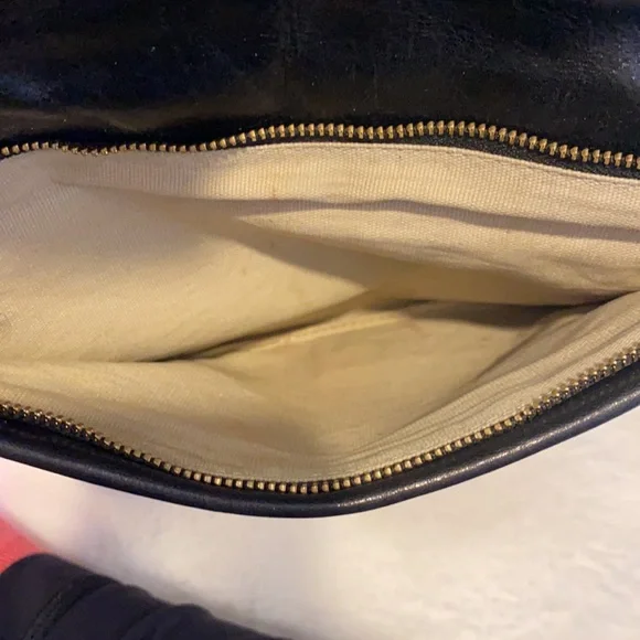 Tory Burch black envelope bag convertible clutch - Picture 5 of 8